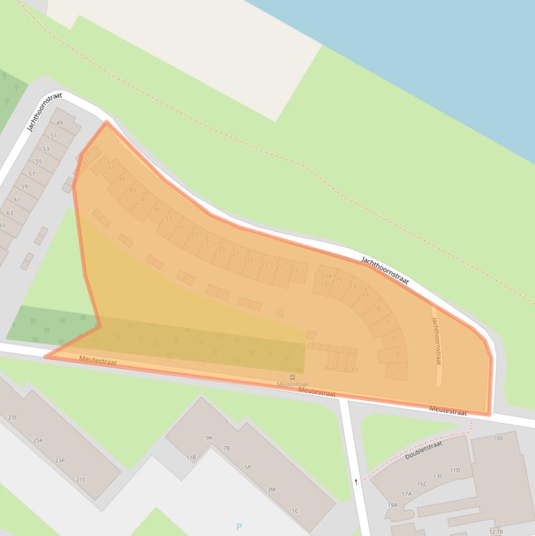 Kaart van postcodegebied 6219BM.