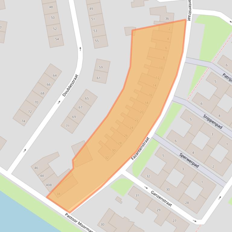 Kaart van postcodegebied 6219BW.