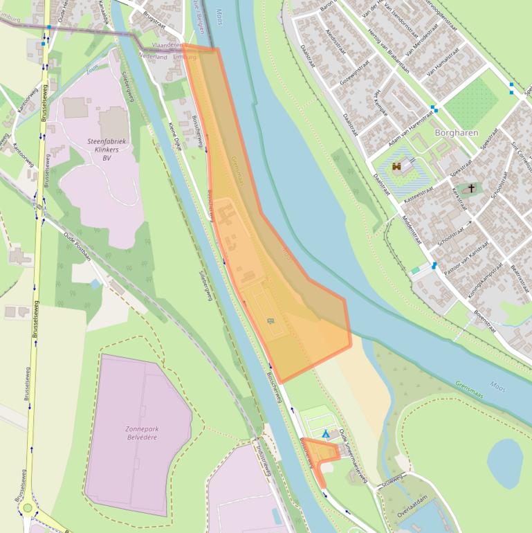 Kaart van postcodegebied 6219ND.
