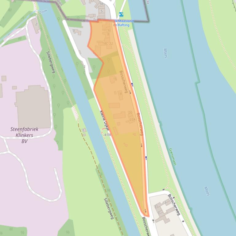 Kaart van postcodegebied 6219NG.