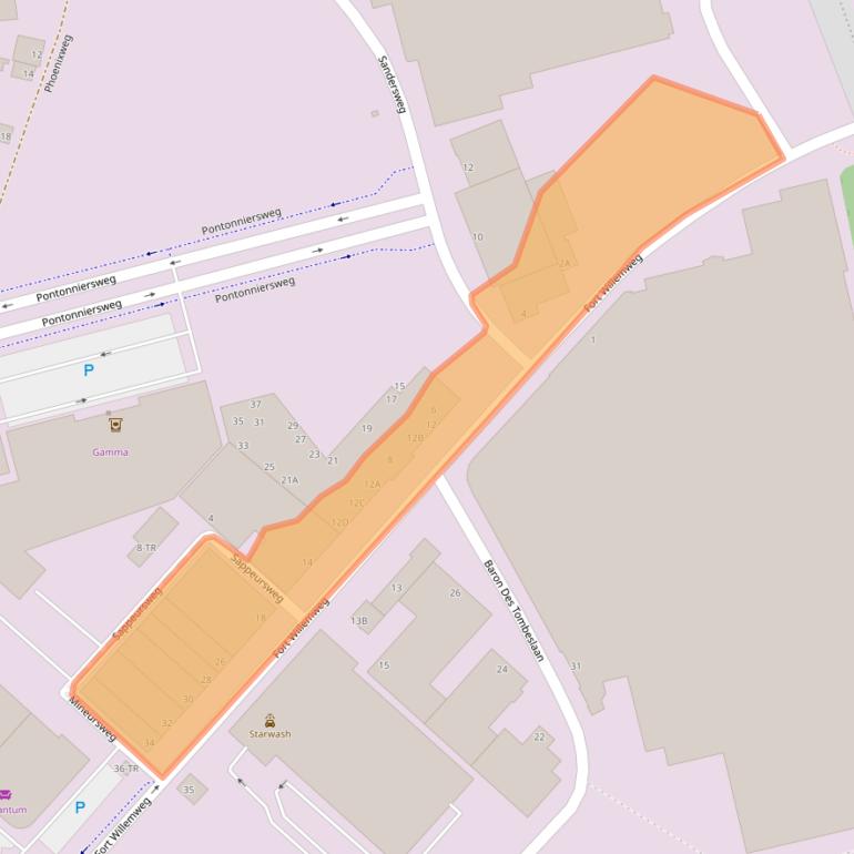 Kaart van postcodegebied 6219PB.