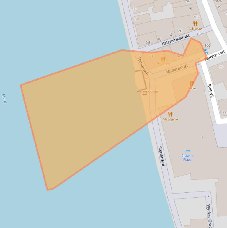 Kaart van postcodegebied 6221GB.