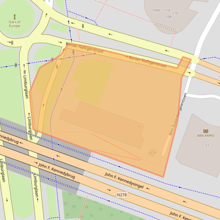 Kaart van postcodegebied 6221SH.