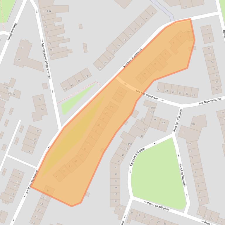 Kaart van postcodegebied 6221VR.