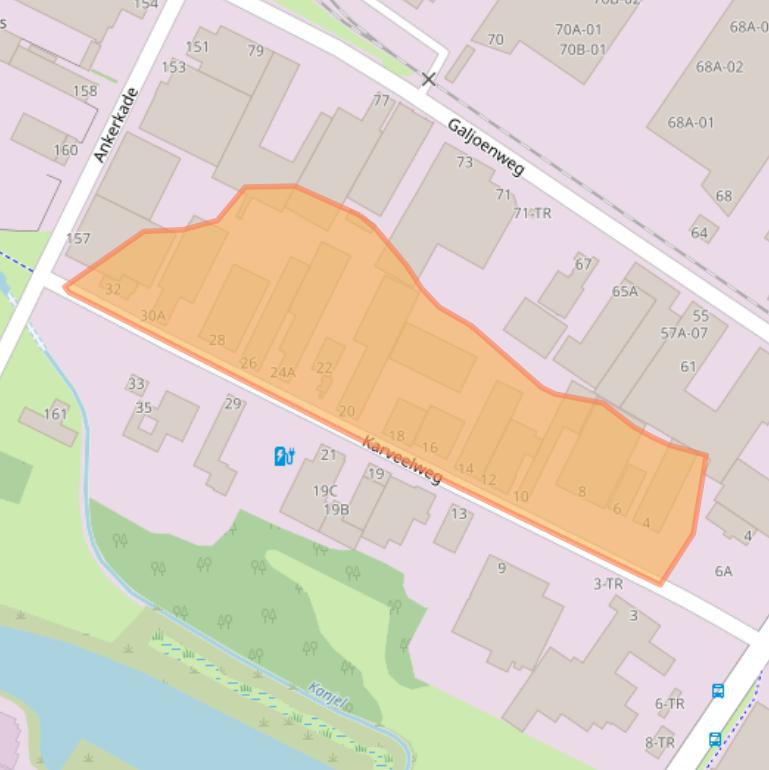 Kaart van postcodegebied 6222NH.