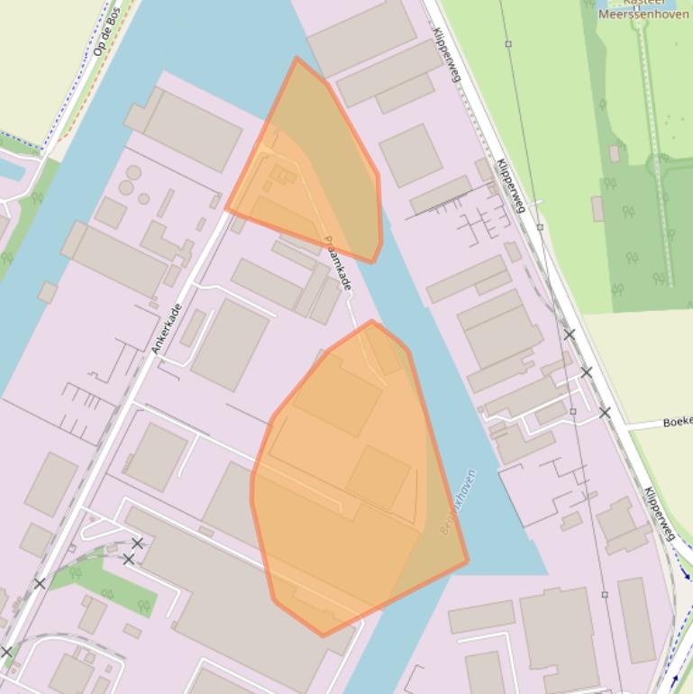 Kaart van postcodegebied 6222NN.
