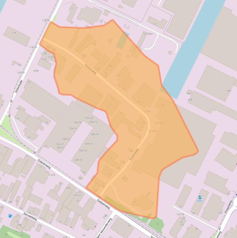 Kaart van postcodegebied 6222NW.