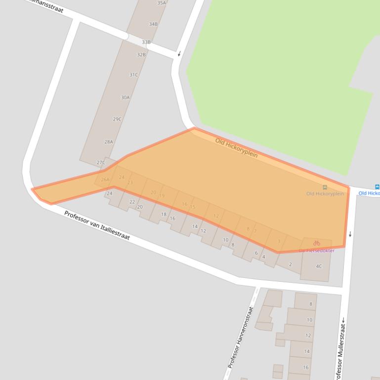 Kaart van postcodegebied 6224AP.