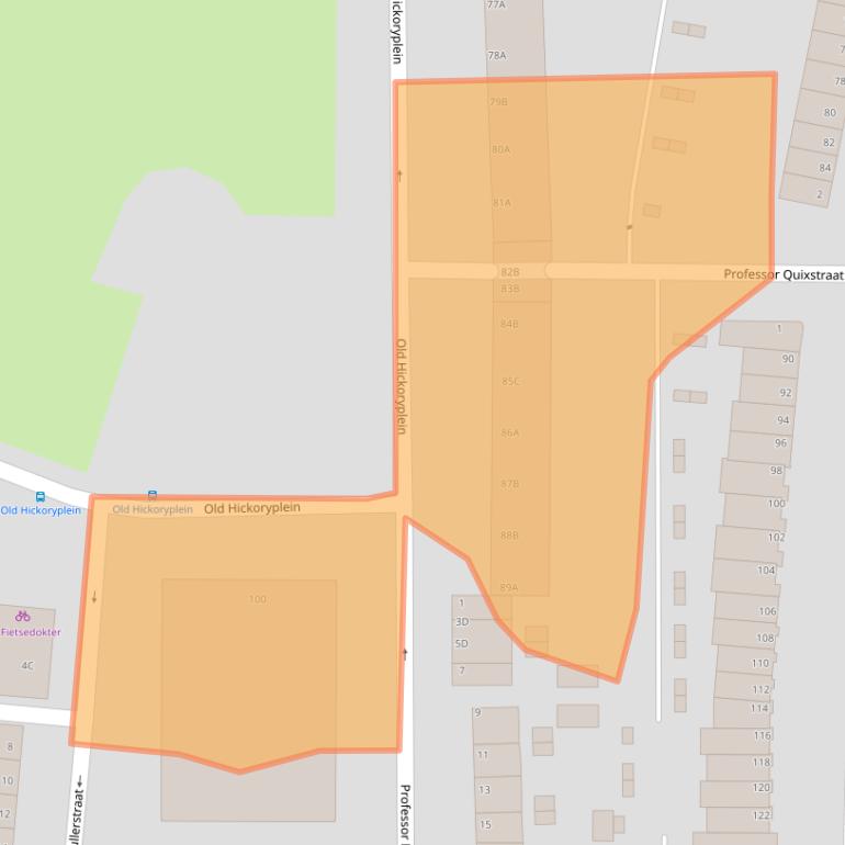 Kaart van postcodegebied 6224AZ.