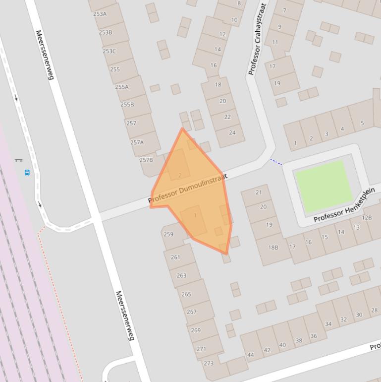 Kaart van postcodegebied 6224BN.