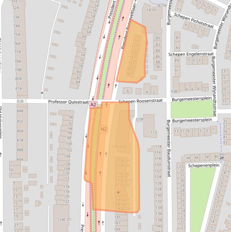 Kaart van postcodegebied 6224CM.