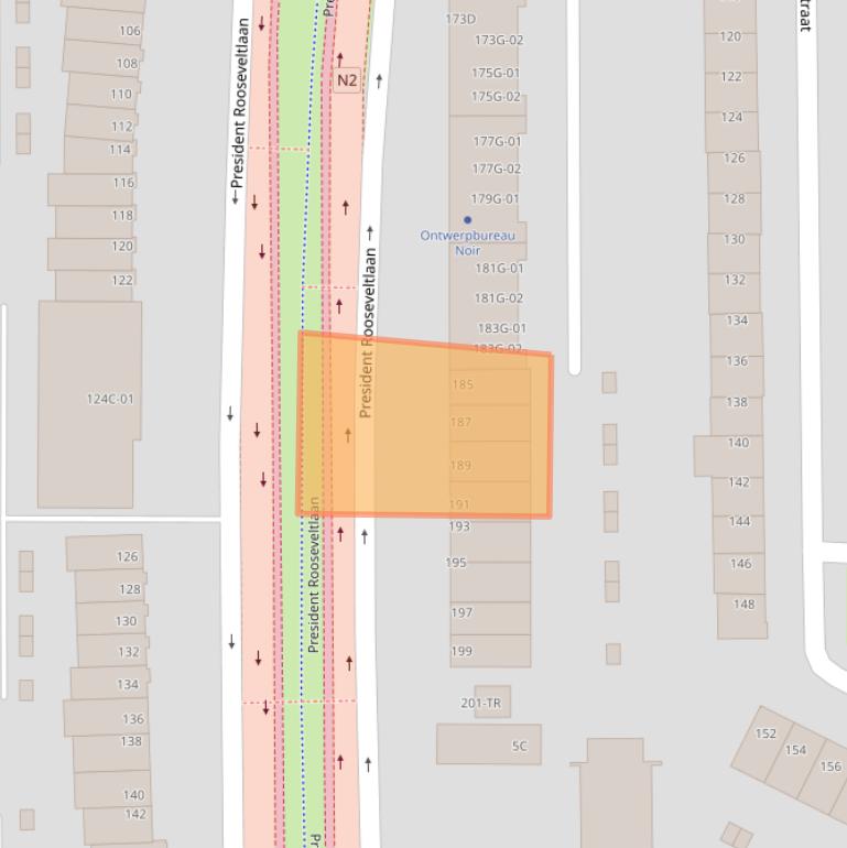 Kaart van postcodegebied 6224CN.