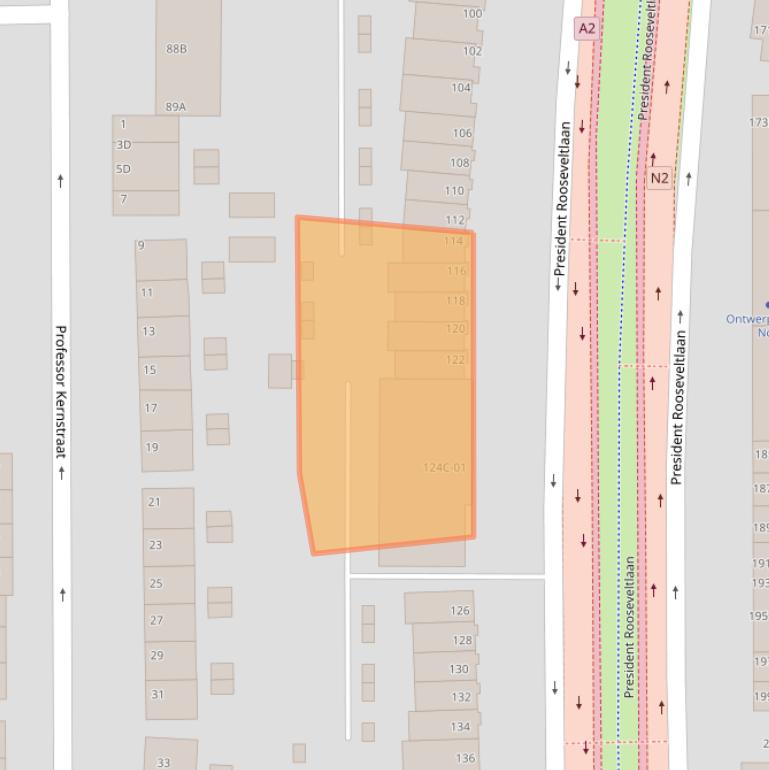 Kaart van postcodegebied 6224CS.