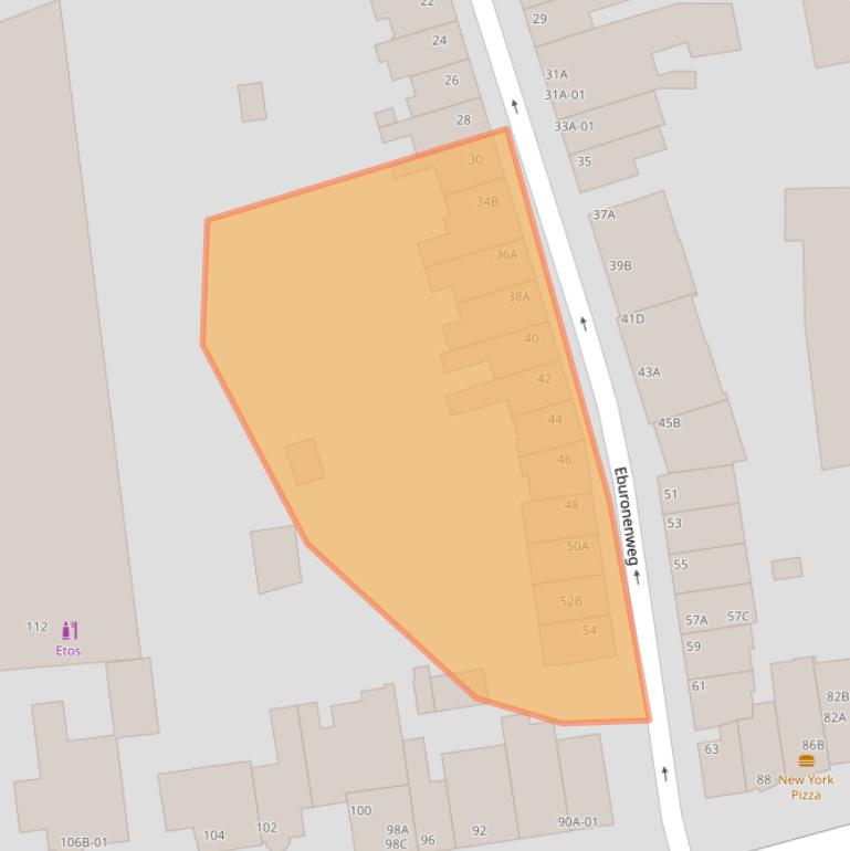 Kaart van postcodegebied 6224HX.