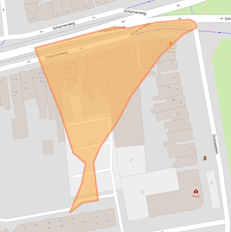 Kaart van postcodegebied 6224JD.