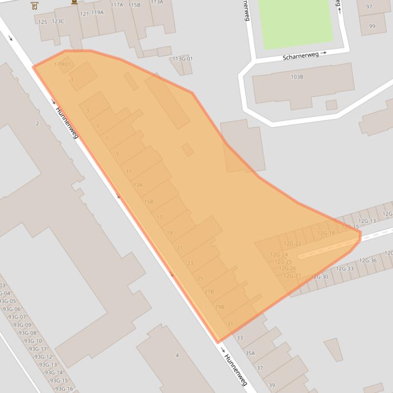 Kaart van postcodegebied 6224JN.