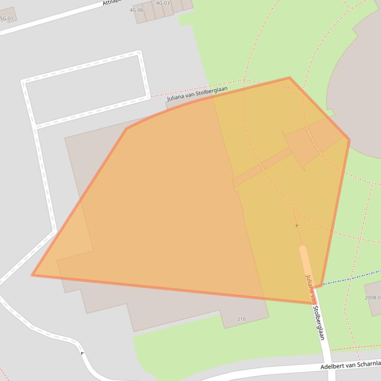 Kaart van postcodegebied 6224JW.