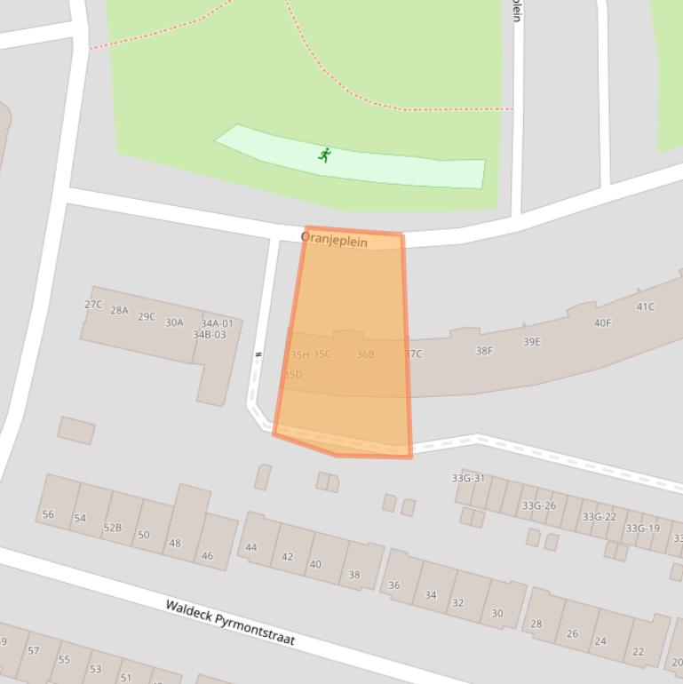 Kaart van postcodegebied 6224KE.