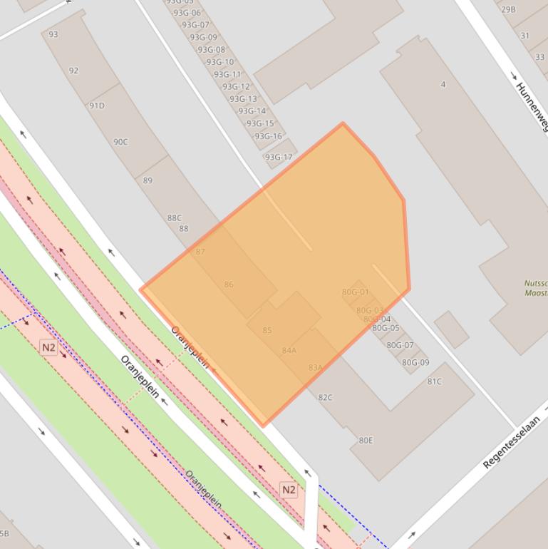 Kaart van postcodegebied 6224KR.