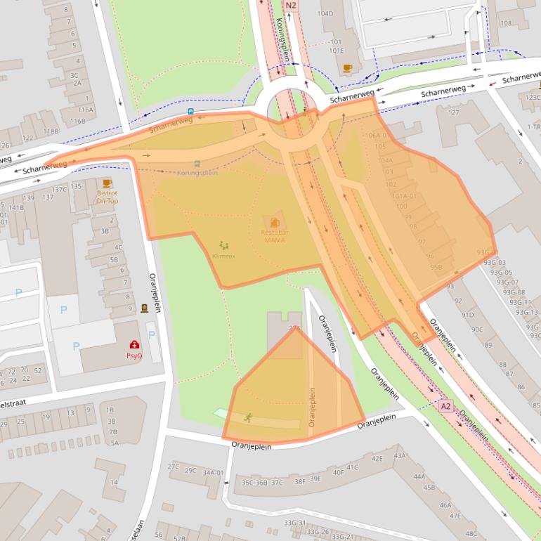 Kaart van postcodegebied 6224KV.
