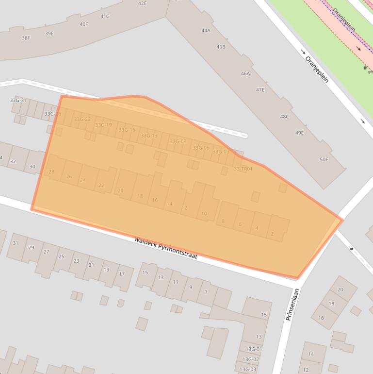 Kaart van postcodegebied 6224LN.