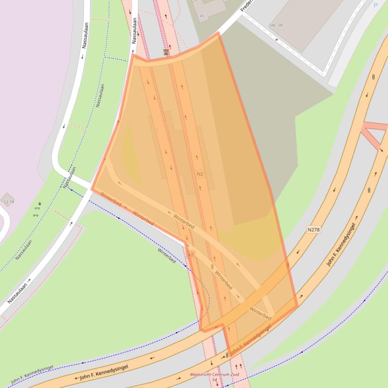 Kaart van postcodegebied 6224LZ.