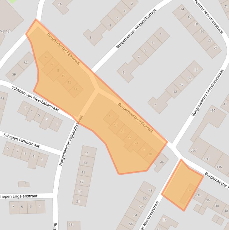 Kaart van postcodegebied 6224VD.