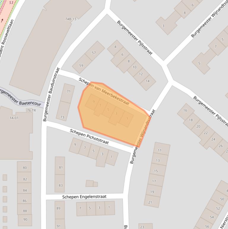 Kaart van postcodegebied 6224VG.