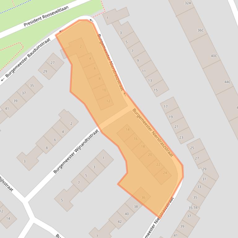 Kaart van postcodegebied 6224VP.