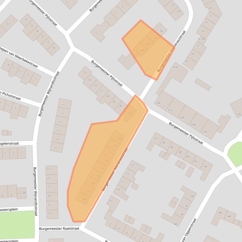 Kaart van postcodegebied 6224VR.
