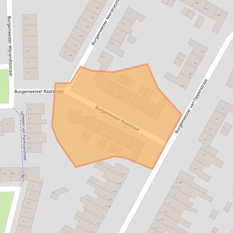 Kaart van postcodegebied 6224VS.