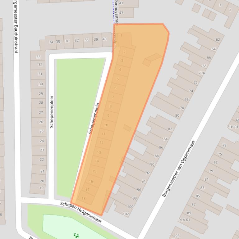 Kaart van postcodegebied 6224VW.