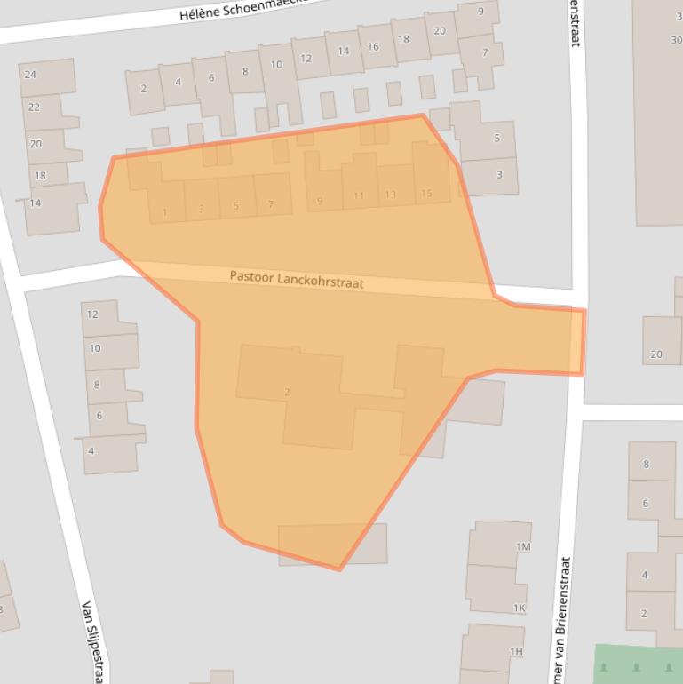 Kaart van postcodegebied 6225BG.