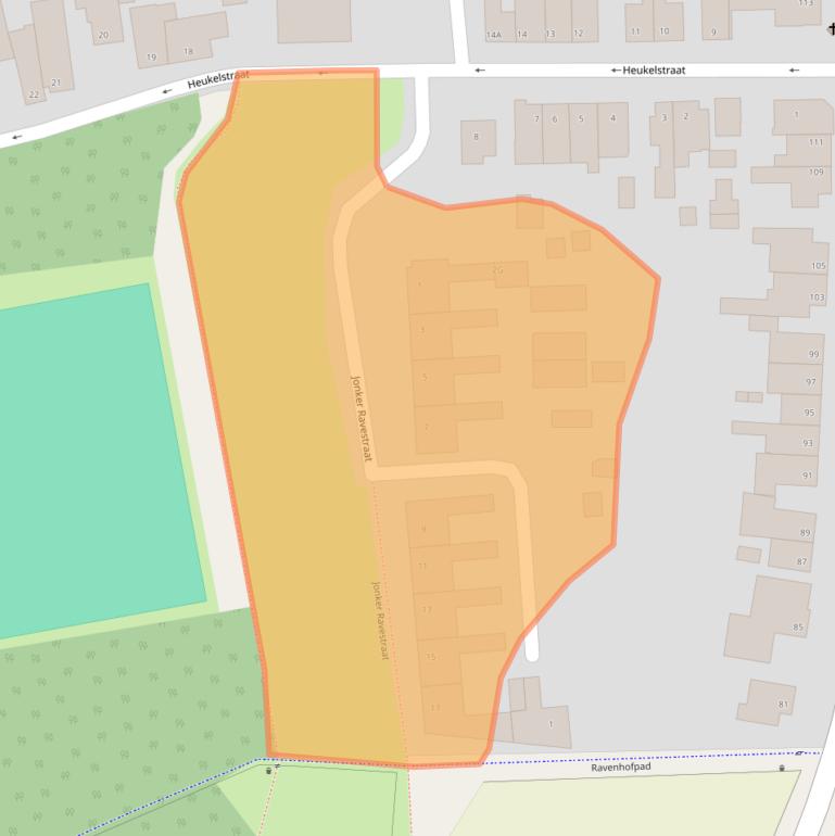 Kaart van postcodegebied 6225DR.