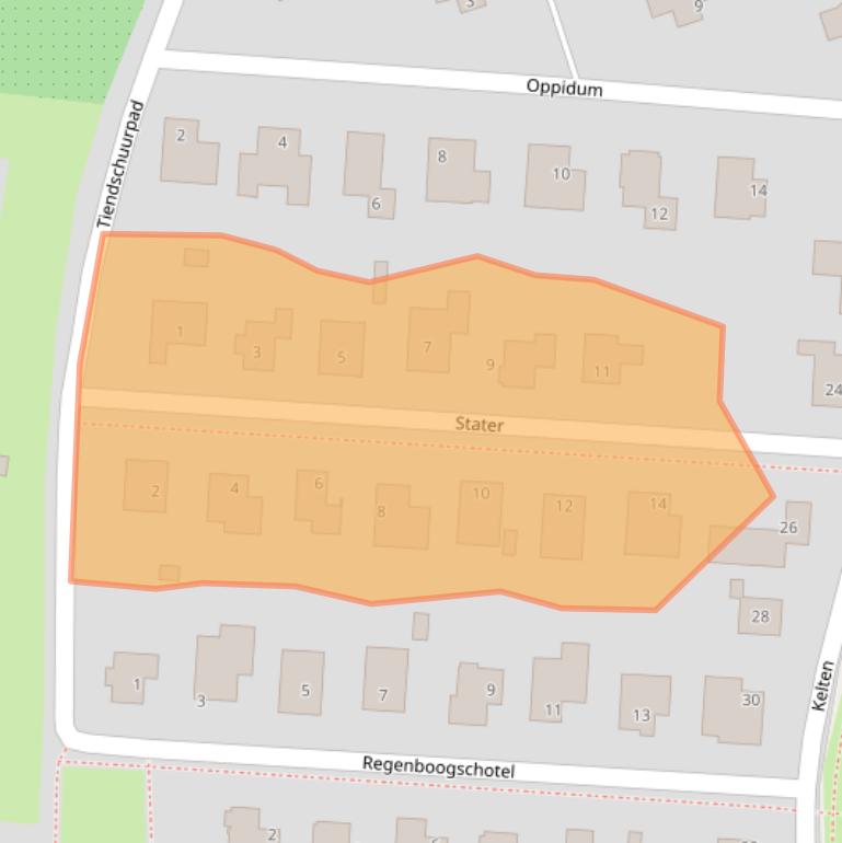 Kaart van postcodegebied 6225EV.