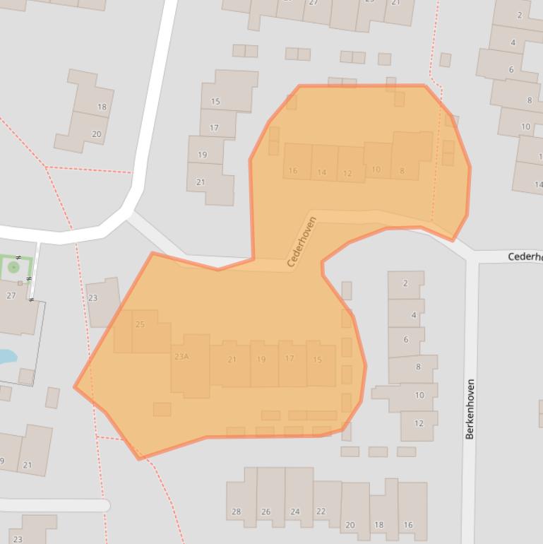 Kaart van postcodegebied 6225HD.