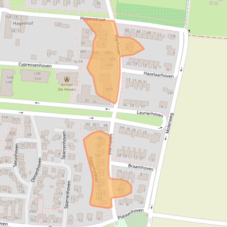 Kaart van postcodegebied 6225HK.