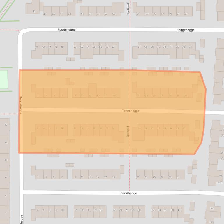 Kaart van postcodegebied 6225JL.