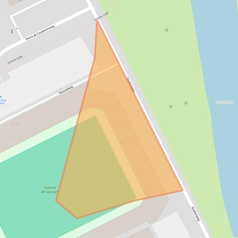 Kaart van postcodegebied 6225XR.