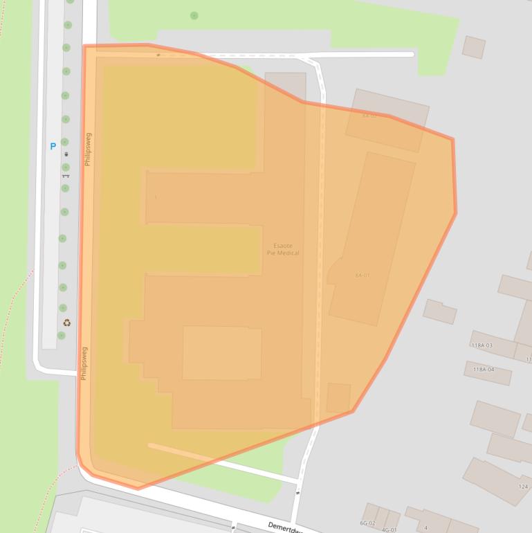 Kaart van postcodegebied 6227AJ.