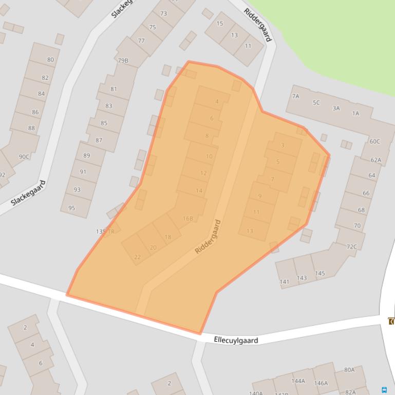 Kaart van postcodegebied 6227GA.