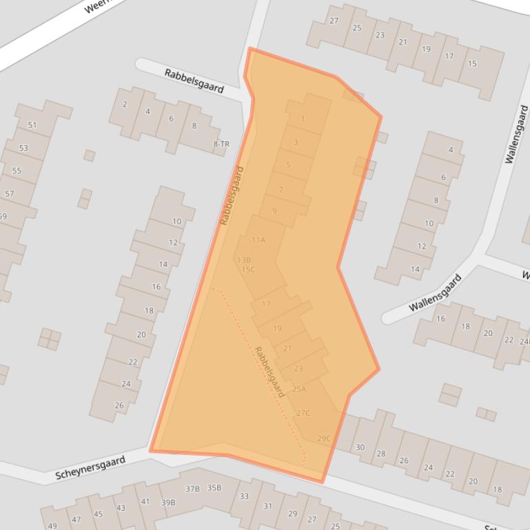 Kaart van postcodegebied 6227GV.