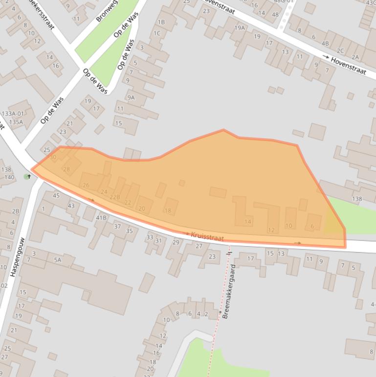 Kaart van postcodegebied 6227RV.