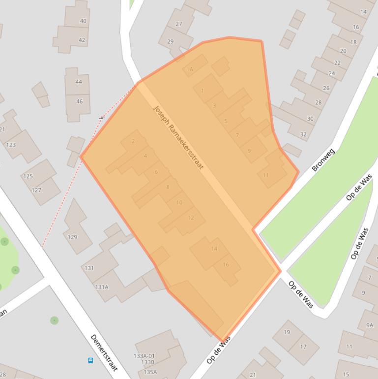 Kaart van postcodegebied 6227SB.