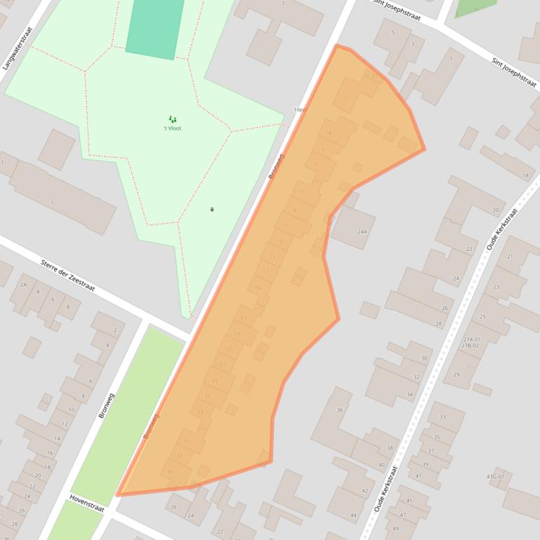 Kaart van postcodegebied 6227SH.