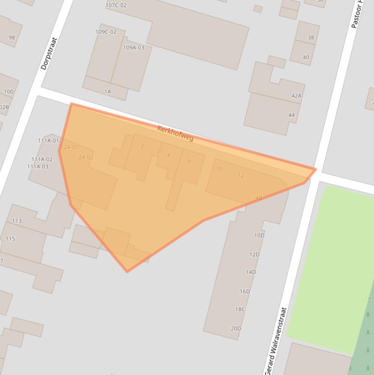 Kaart van postcodegebied 6227TH.