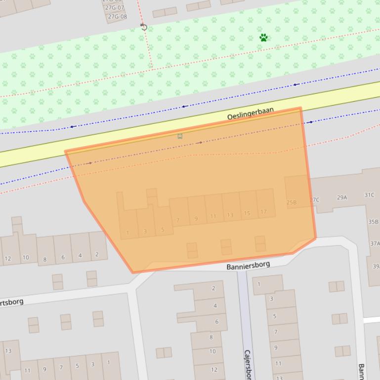 Kaart van postcodegebied 6228AR.