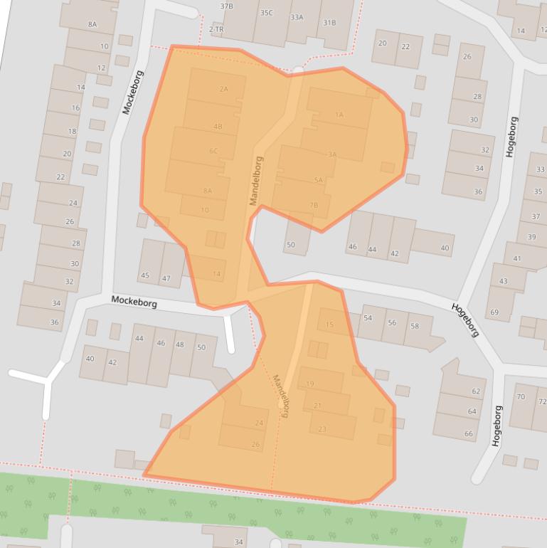 Kaart van postcodegebied 6228CP.