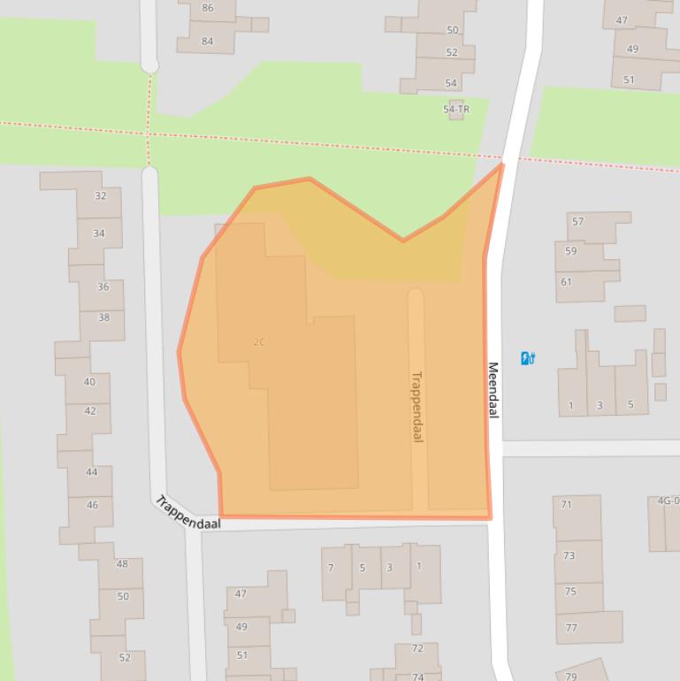 Kaart van postcodegebied 6228GK.