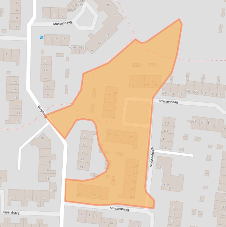 Kaart van postcodegebied 6228HK.